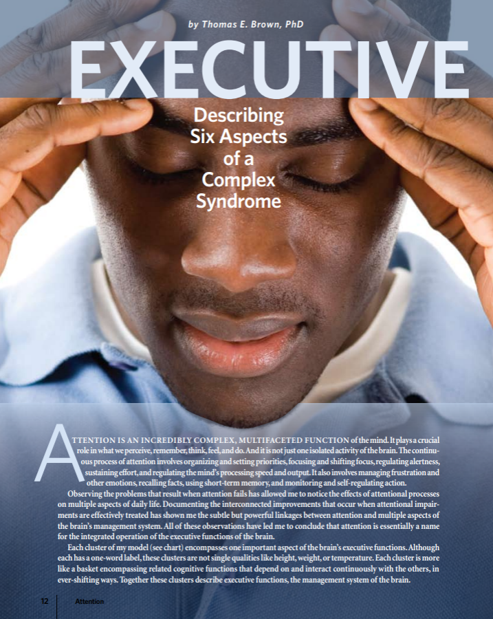 Executive Functions: Describing Six Aspects of a Complex Syndrome (Attention, February 2008)