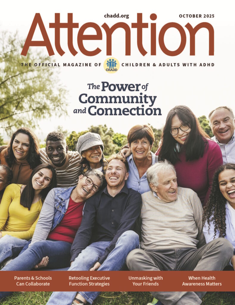 Attention Magazine Cover