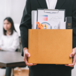 job loss fired career quit office change